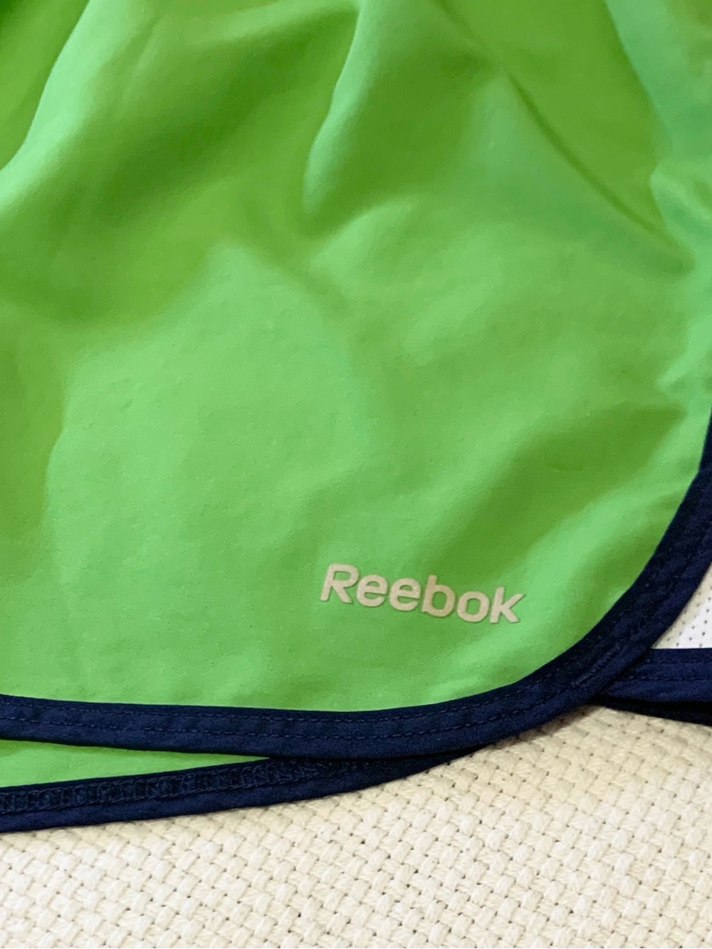 Green Reebok Athletic Shorts - Picture 2 of 5